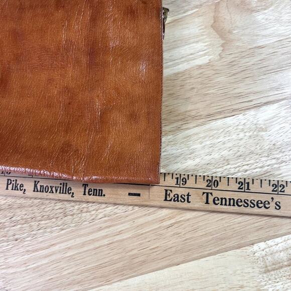 Vince Camuto Boots Womens 6.5 B Emala Cognac Double Zip Soft Leather Upper Knee - Picture 10 of 11